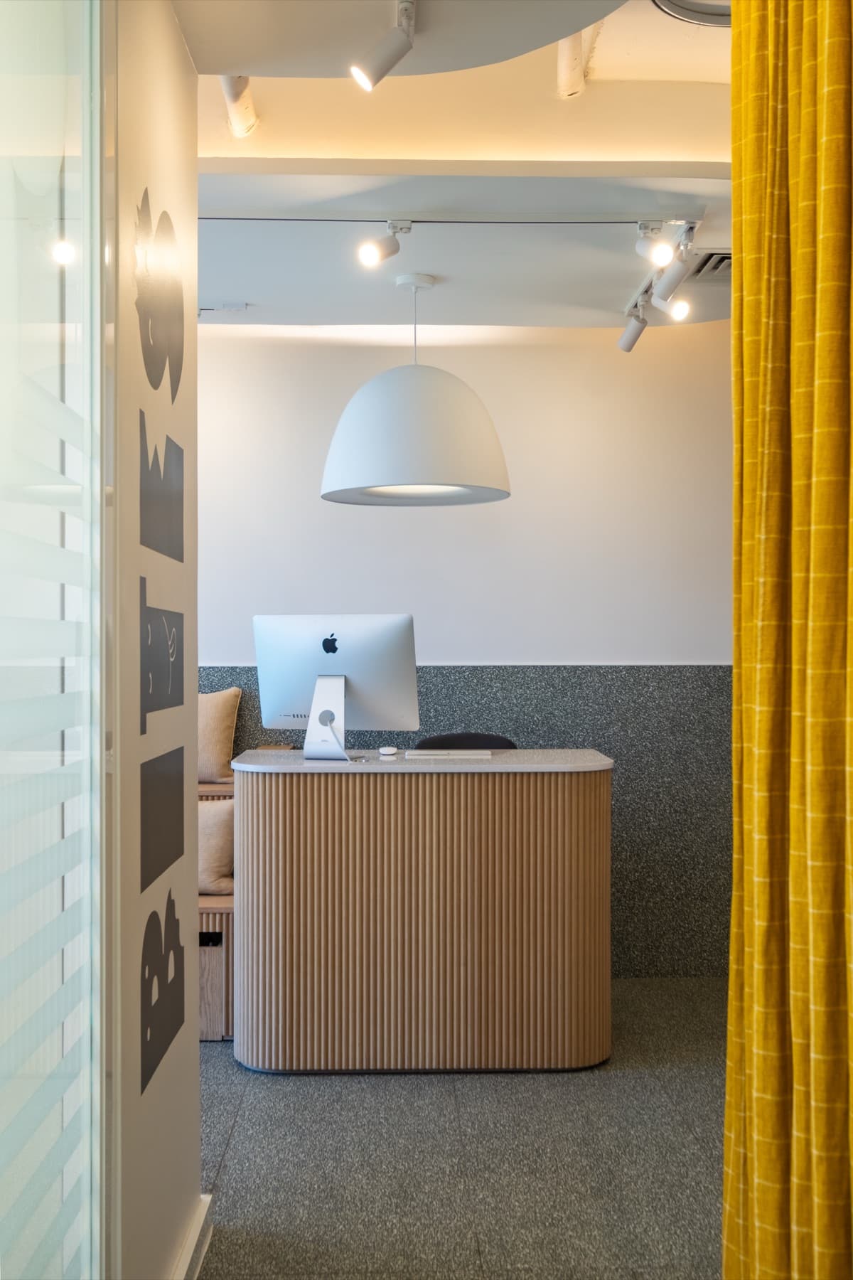 Escritorio de recepción